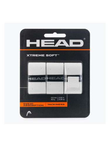 HEAD Xtremesoft Grip тенис обвивка бяла 285104