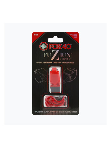 Свирка с шнур Fox 40 Fuzion CMG red