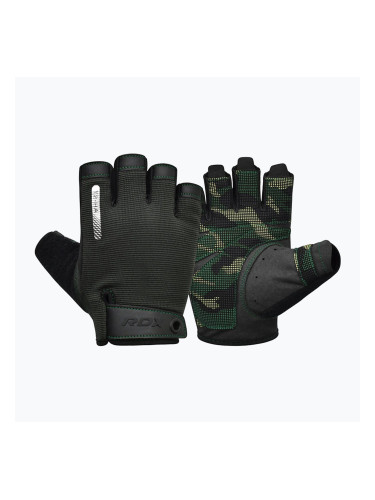 Ръкавици за тренировка RDX T2 Half army green