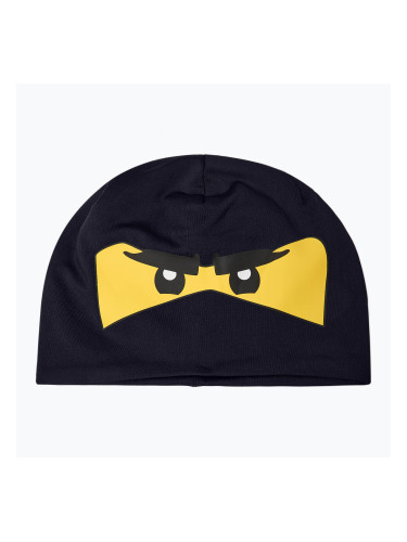 Детска зимна шапка LEGO Lwagan 808 черна