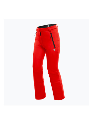 Дамски скиорски панталони Dainese Eira Softshell racing red