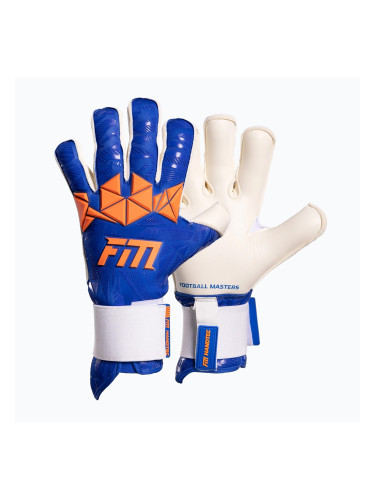 Вратарски ръкавици Football Masters Invictus X PRO blue/orange