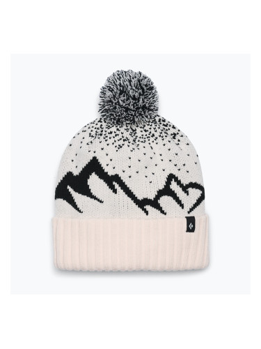 Зимна шапка Black Diamond Tom Pom off white/black
