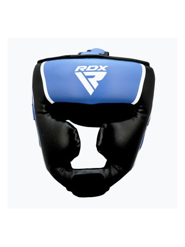 Боксова каска RDX Head Guard Aura Plus T-17 blue