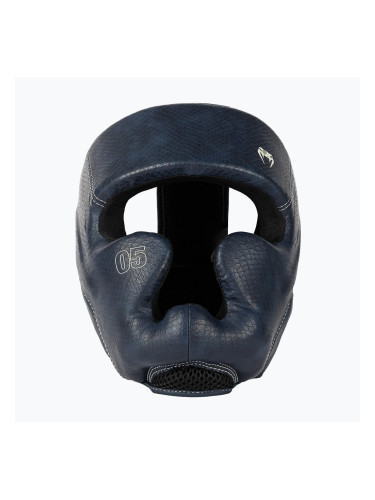 Боксьорска каска Venum Impact Evo Scales Headgear midnight blue