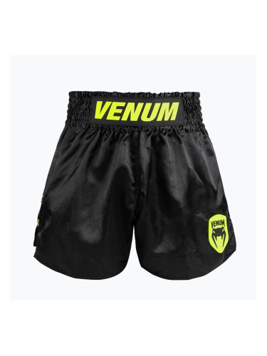 Мъжки шорти за тренировка Venum Classic Evo Muay Thai black/neon yellow