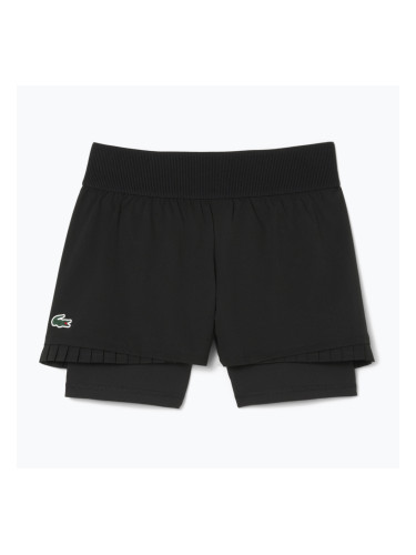 Дамски тенис шорти Lacoste GF8598 black/black