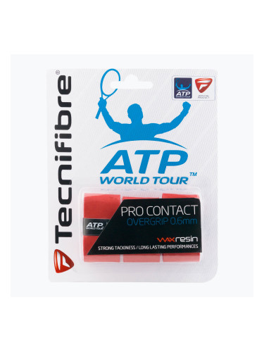 Обвивка за тенис ракета Tecnifibre Contact Pro Red 52ATPCONRD