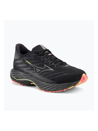 Мъжки обувки за бягане Mizuno Wave Rider 28 black/silver/sunny lime