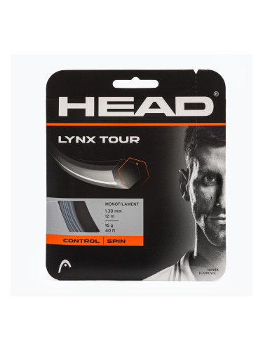 Тенис корда HEAD Lynx Tour 12 m сива 281790