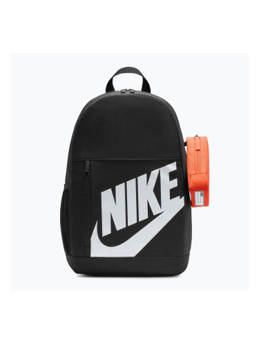 Тренировъчна раница Nike Elemental Shoebox 20 л черна/оранжева/бяла
