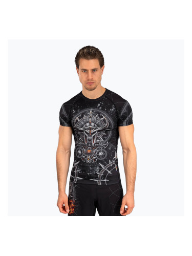Мъжки рашгард Venum Gladiator 5.0 Men'S Short Sleeve Rashguard black/silver
