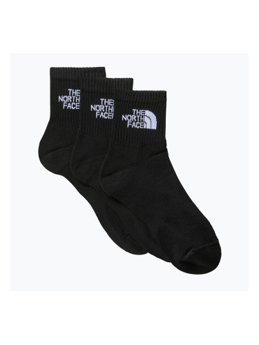 Чорапи за трекинг The North Face Multi Sport Cush Quarter Sock 3 чифта black