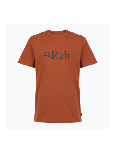 Мъжка тениска Rab Stance Logo red earth