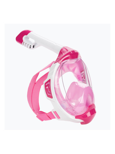 Целолицева маска за шнорхелинг AQUASTIC KAI pink