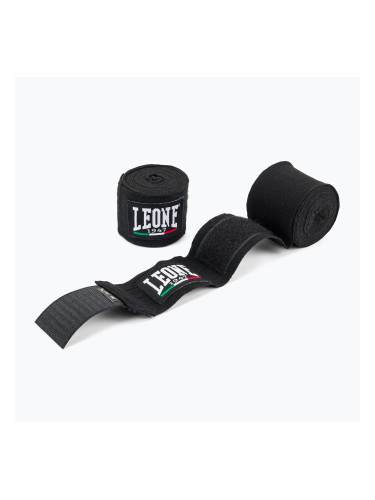 Боксови бандажи LEONE 1947 Hand Wraps 450 cm black