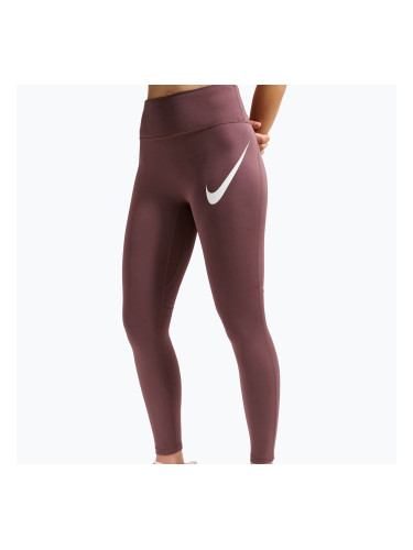 Дамски клин за бягане Nike Tempo Swoosh Run High-Waisted 7/8 tattoo/white