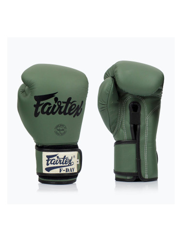 Боксови ръкавици Fairtex F-DAY Limited Edition pickle