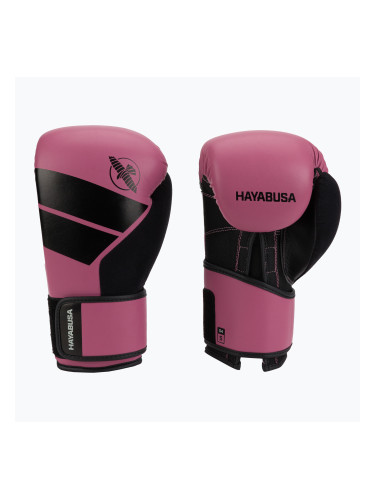 Боксови ръкавици Hayabusa S4 розови/черни S4BG