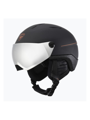 Ски каска Rossignol Fit Visor Impacts Photo black