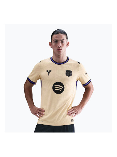 Мъжка футболна тениска Nike FC Barcelona 2025/26 Match Away team gold/team gold/persian violet/black