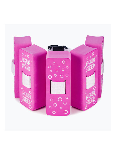 AQUA-SPEED детски пояс за плаване Kiddie II Unicorn розов 538