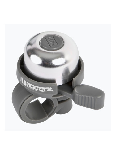 Велосипеден звънец ACCENT City silver