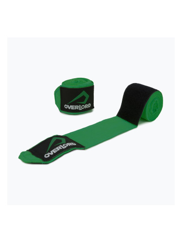 Боксови превръзки Overlord еластични зелени 200001-LGR/350