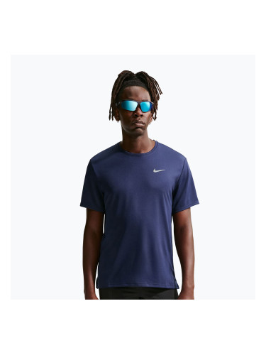 Мъжка тениска за бягане Nike Miler Dri-Fit UV midnight navy