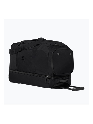 Куфар Erima Travel Line Trolleybag With Bottomcase 120 l black
