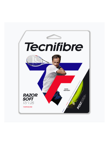Тенис струна Tecnifibre Razor Soft бяла