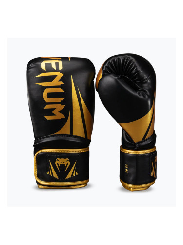 Боксови ръкавици Venum Challenger 2.5 black/gold