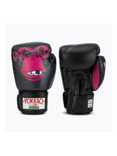 Мъжки боксови ръкавици YOKKAO Primate black