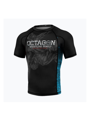 Мъжки рашгард Octagon Premium Wrestling Family black/multicolour