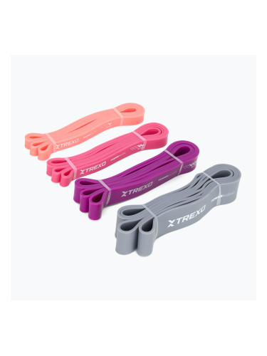 Комплект ластици за упражнения XTREXO TXO-B4Z046-ALL multicolor