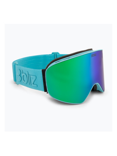 Скиорски очила Bliz Flow matte turquoise/brown/green multi