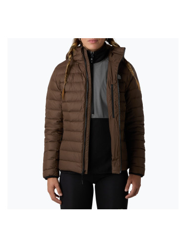 Дамско пухено яке The North Face Down Hooded smokey brown