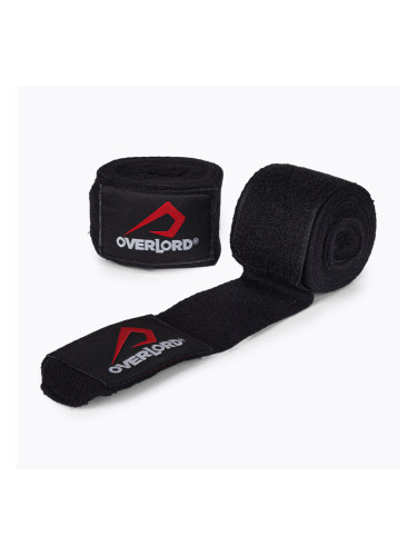 Боксови превръзки Overlord черни 200003-BK