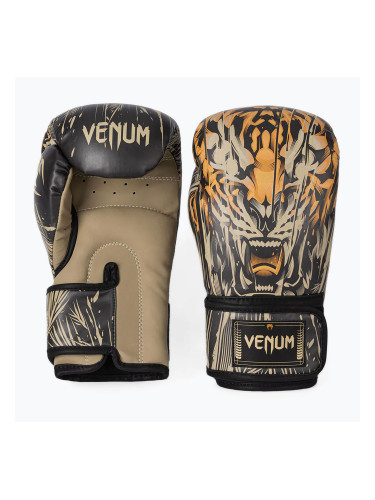Боксови ръкавици Venum Tiger Boxing Gloves black/neon orange