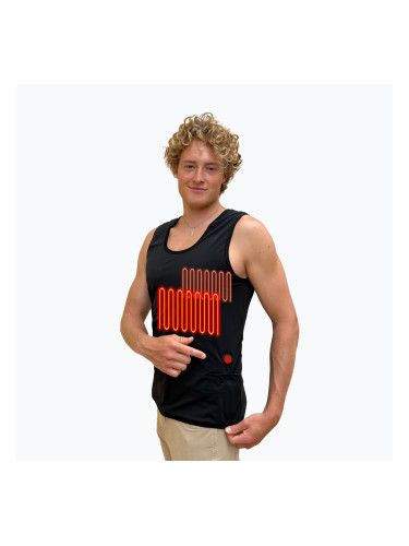 Glovii GV2 отопляема жилетка черна