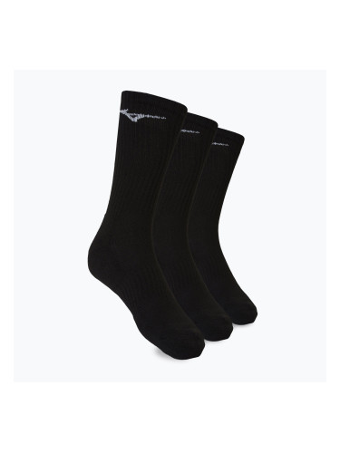 Mizuno Чорапи за бягане 3 чифта черни 32GX2505Z09