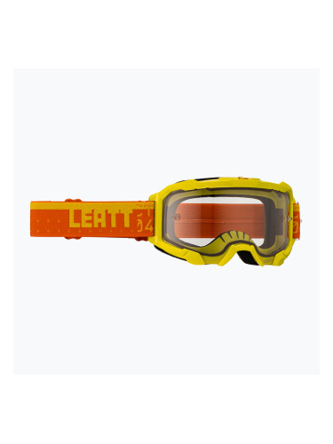 Очила за колоездене Leatt Velocity 4.5 citrus/clear