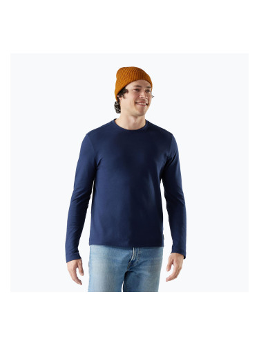 Мъжка блуза с дълъг ръкав за трекинг Smartwool Perfect Crew deep navy