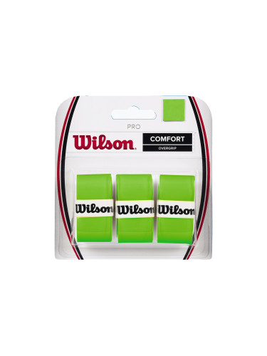 Уилсън Pro Overgrip Blade Обвивки за тенис 3 бр. зелени WRZ470810