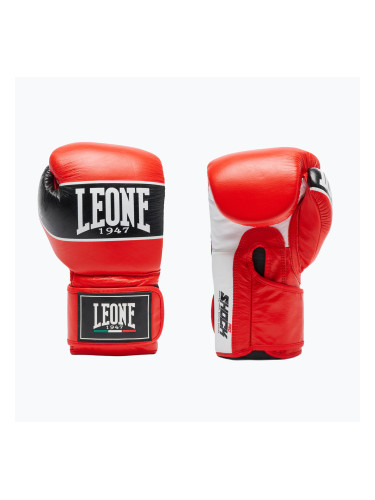 Боксови ръкавици LEONE 1947 Shock Pro GN057 red