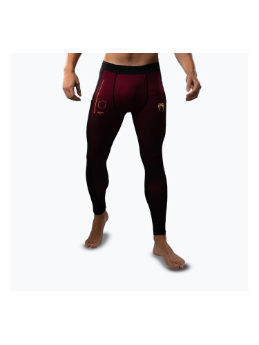 Мъжки тренировъчни гамаши Venum Tactical XT Spats black/burgundy/gold