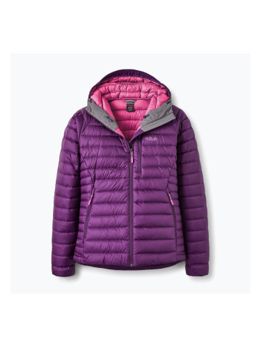 Дамско пухено яке Rab Microlight Alpine mulberry
