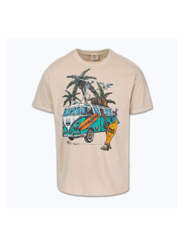 Мъжка тениска Open Beach ultra light sand на Pitbull