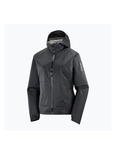 Дамско яке за бягане Salomon Bonatti Waterproof deep black