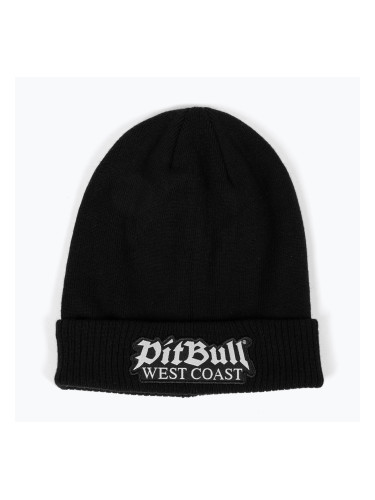 Зимна шапка Pitbull Beanie One Tone Old Logo black